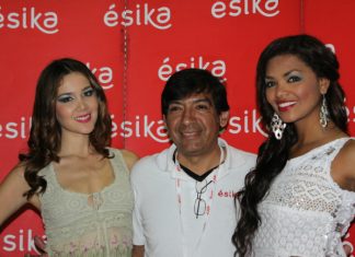 Ésika maquillador oficial de los desfiles de la Feria Expotextil 2013