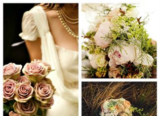 Novedosos y elegantes ramos de novia con joyas al estilo vintage Novedosos y elegantes ramos de novia con joyas al estilo vintage