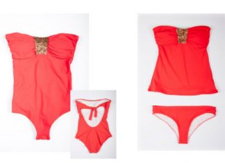 Al rojo vivo: el color de moda en trajes de baño para este verano 2014 Al rojo vivo: el color de moda en trajes de baño para este verano 2014