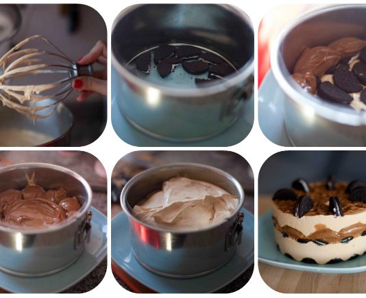 Torta helada de oreo Torta helada de oreo