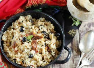 Arroz árabe, una buena opción para la cena navideña Arroz árabe, una buena opción para la cena navideña