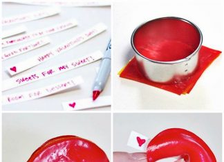 Manualidades para regalar en San Valentín: Galletas de la fortuna del amor