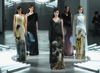Hermanas Mulleavy presentan vestidos de moda inspirados en Star Wars