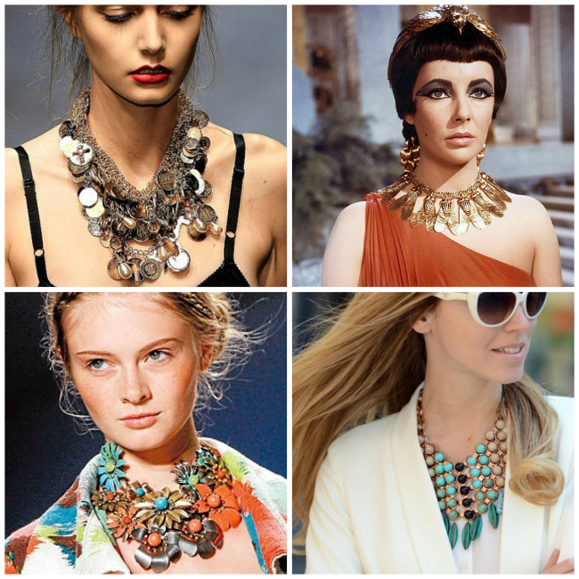 Tendencias en bisutería 2014: collares, pendientes, anillos y brazaletes XL