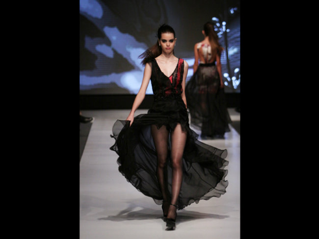 Claudia Jiménez presentó su última colección en el Lima Fashion Week