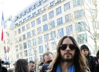 Jared Leto en la Semana de la Moda de París Jared Leto en la Semana de la Moda de París