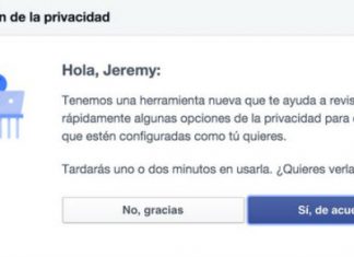 La comprobación de privacidad ya está disponible en Facebook