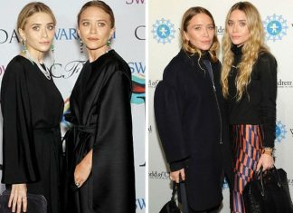 Una de las gemelas Olsen transformó su rostro como Renée Zellweger