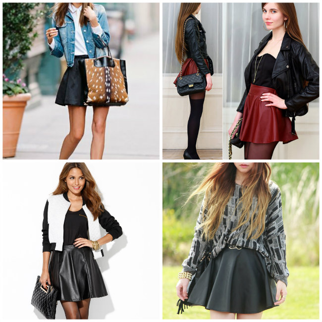 Simlu Womens Skater Falda, Una Línea Skater Acampanado Falda