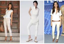 Aprende como usar jeans blancos y verte estilizada durante el verano
