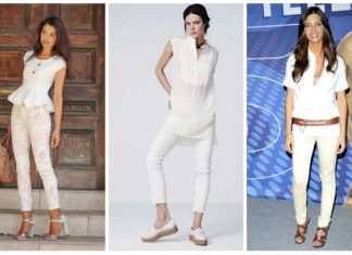 Aprende como usar jeans blancos y verte estilizada durante el verano